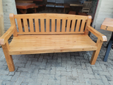 3seater Natural Meranti Garden Bench