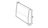 Mountable Kerb Figure 5A (1000 x 300 x 75mm )