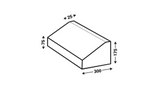 Figure 8B Kerb (1000 x 300 x 175mm )