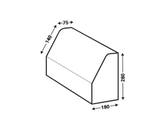 Mountable Kerb Figure 7 (1000 x 280 x 180mm)